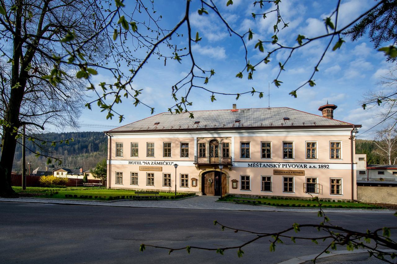 Hotel Na Zamecku Ústí nad Orlicí 外观 照片